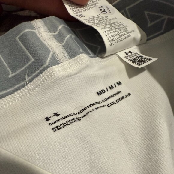 Men's Under Armour Compression Leggings - Size Medium - Picture 3 of 4